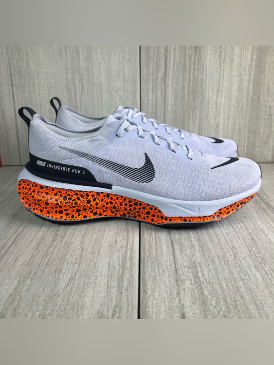 NEW Nike ZoomX Invincible Run 3 Electric Orange Safari Running Shoe Mens Size 14